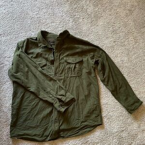 Filson Green Lightweight Shirt Jacket